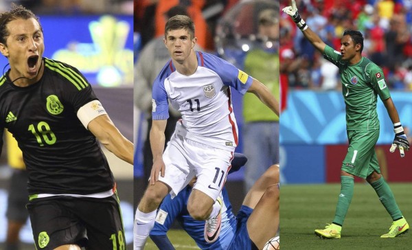 México, Estados Unidos y Costa Rica con más probabilidades para ir a Rusia 2018, según cadena ESPN
