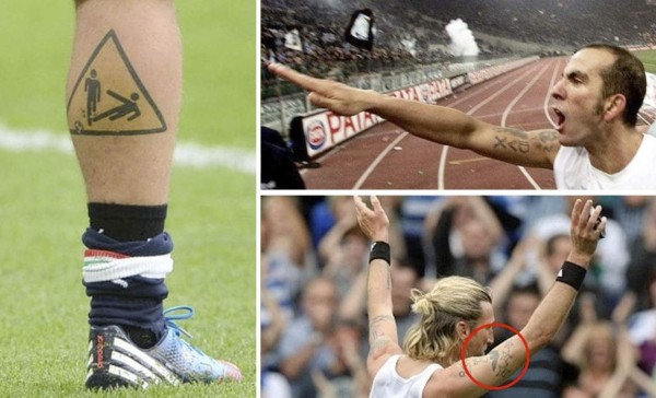 Los tatuajes más vergonzosos y feos del mundo del fútbol