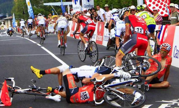 Las caídas más graciosas, pero muy peligrosas en el deporte