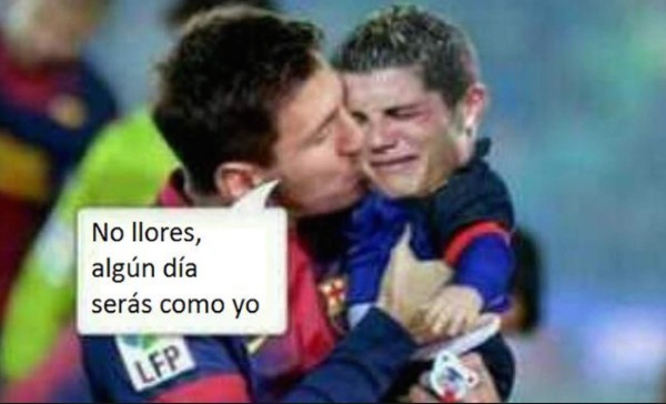 Ganó el Barcelona y los memes elogian a Messi y humillan a Cristiano Ronaldo