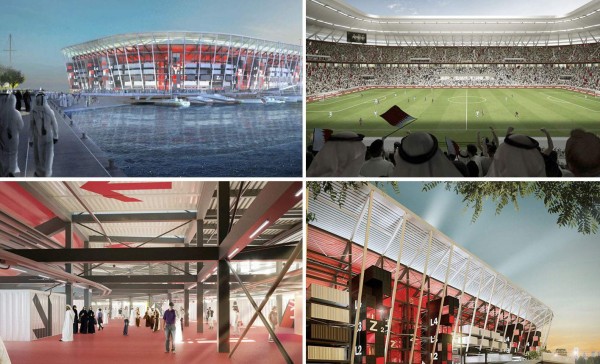 ¿Un estadio desmontable? Ras Abu Aboud, el primero en el mundo