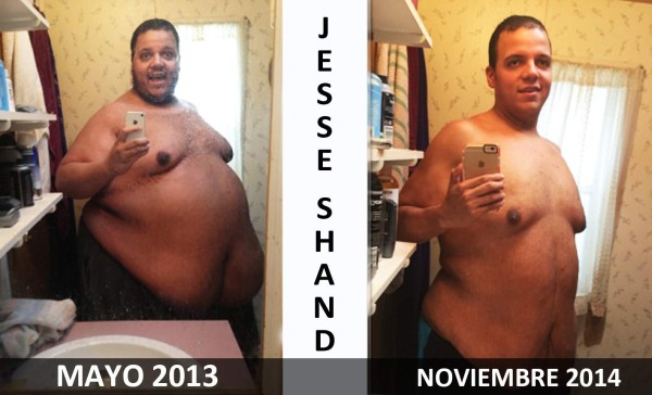 Jesse Shand, el hombre que no se rindió y bajó más de 300 libras