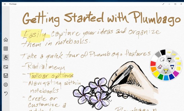&nbsp;Plumbago, nueva app de anotaciones para tabletas Windows 8.1 y 10