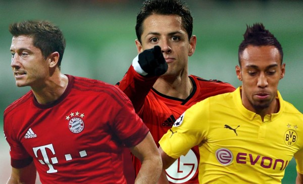 ''Chicharito'' Hernández, lidera la primera semifinal de la 'Bundesliga Idol'