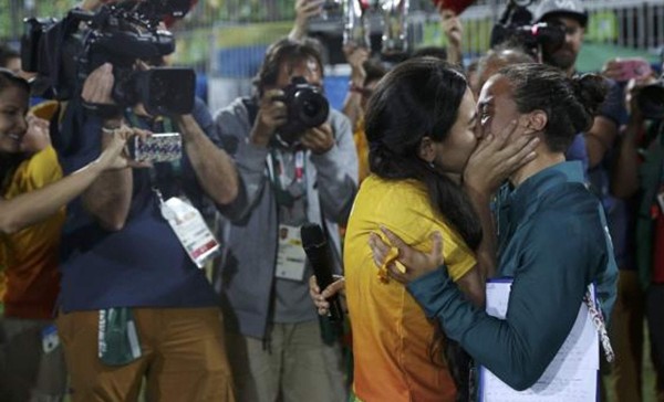 La diversidad también llegó a Río, son los Juegos Olímpicos con más parejas del mismo sexo