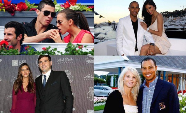 Deportistas que se han involucrado con famosas del mundo del espectáculo