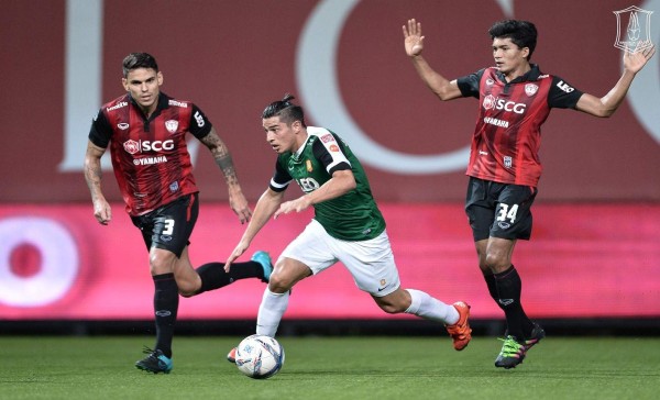 El tico Ariel Rodríguez anotó por tercera vez consecutiva en Tailandia