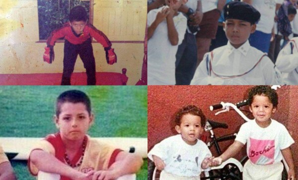 Los futbolistas más destacados de Concacaf cuando eran niños