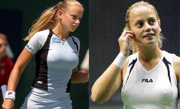 Fotos: Otros grandes descuidos que no se han visto de las tenistas en pleno partido