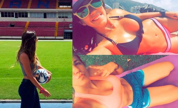 La bella Antonella González enamoró en la Copa Centroamericana
