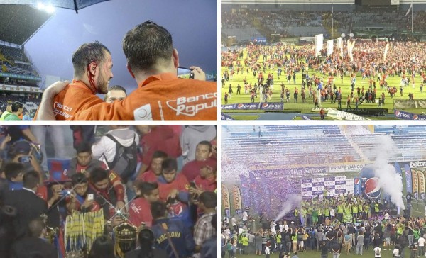 ¡Relajo! Así son las desordenadas premiaciones en Centroamérica