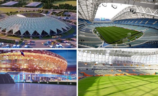 ¡Espectaculares! Los estadios donde Costa Rica y Panamá buscarán hacer historia en Rusia