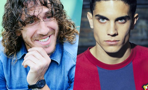 Carles Puyol incia su nueva profesión de representante con Marc Bartra