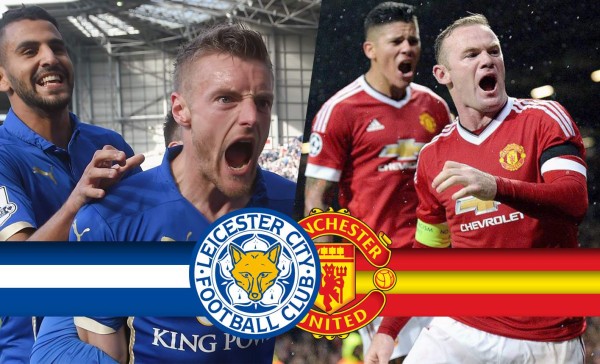 Leicester defenderá su liderato en Old Trafford ante el Manchester United