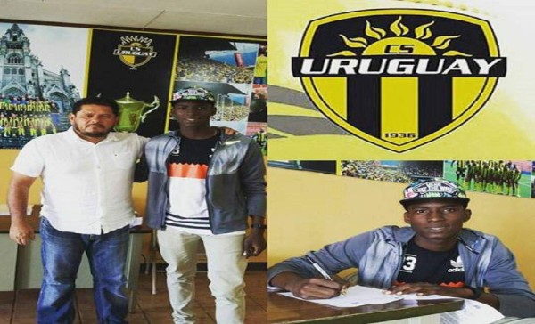 Juvenil panameño firma con el Uruguay de Coronado de Costa Rica