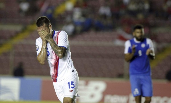 Empate ante Nicaragua desplazaría a Costa Rica del primer lugar de Concacaf