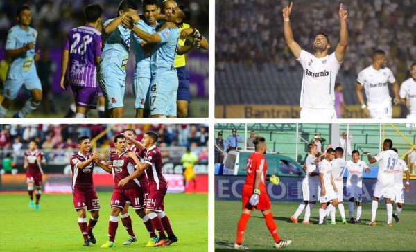 Así marchan las ligas del fútbol centroamericano