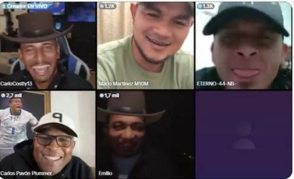 Tremendo debate de exseleccionados hondureños.