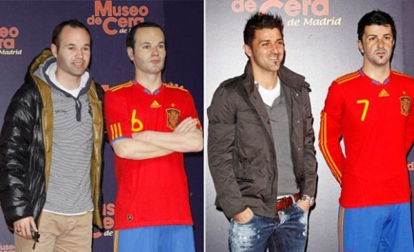 Los deportistas que tienen su 'doble' de cera