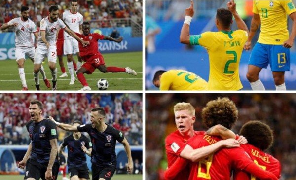 ¡Datos impresionantes! Bélgica es el equipo que más ha rematado y Panamá el que más tarjetas recibió