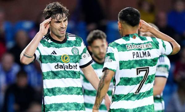 Luis Palma jugó los últimos 30 minutos de la goleada del Celtic por 5-0 ante Kilmarnock.