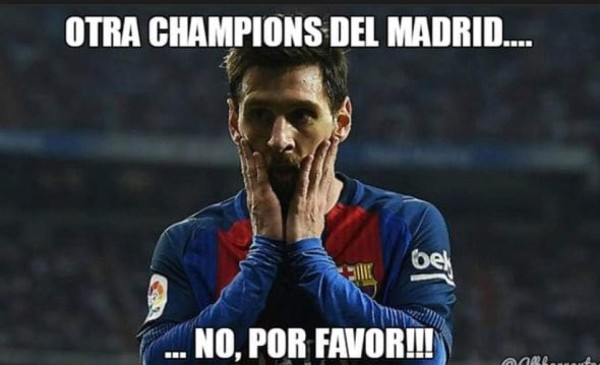 ¡Pobre Barça! Los memes previo a la final de la Champions entre Real Madrid y Liverpool