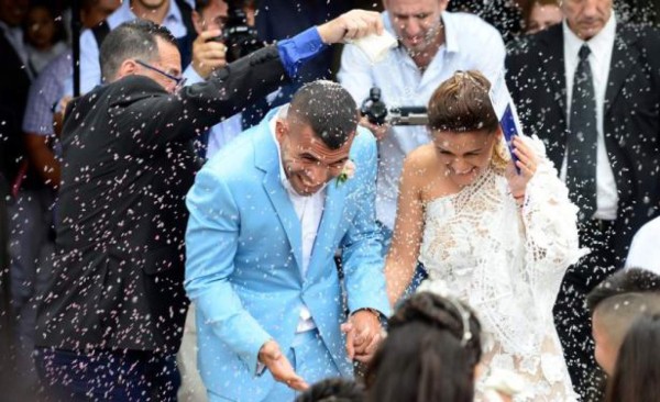 ¡IMPRESIONANTE! Así fue la espectacular y millonaria boda de Carlos Tévez