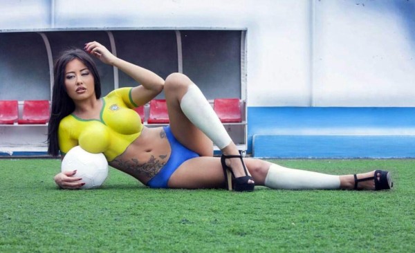 La exhuberante modelo fanática de Real Madrid que se derrite por Sergio Ramos