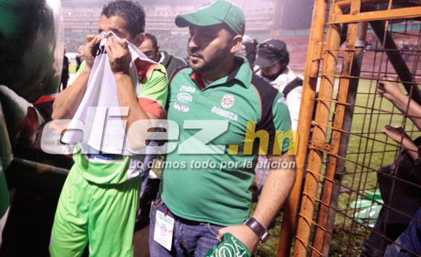 La barra del Motagua hizo llorar a Amado Guevara