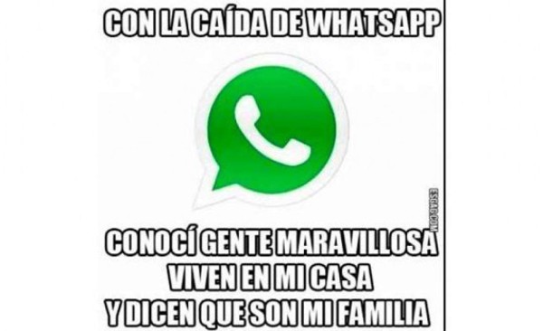 MEMES: Las brutales burlas tras la caída mundial que sufrió Whatsapp