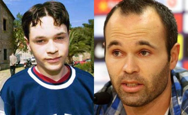 Los cambios físicos que han tenido las estrellas del fútbol