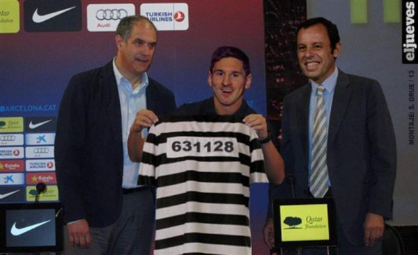 Messi, atacado con duros memes después de ser condenado a prisión