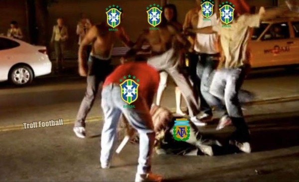 ¡Ácidos y crueles memes contra Argentina y Messi por derrota ante Brasil!