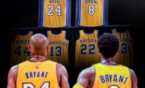 El mejor tributo: Los jugadores de la NBA cambiarán sus dorsales en honor a Kobe Bryant