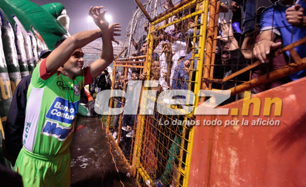 La barra del Motagua hizo llorar a Amado Guevara