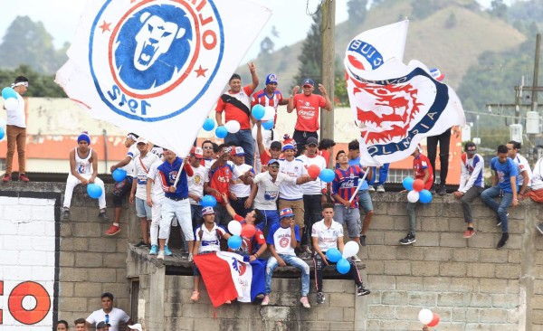 FOTOS: Olimpia desata la locura en el Marcelo Tinoco de Danlí