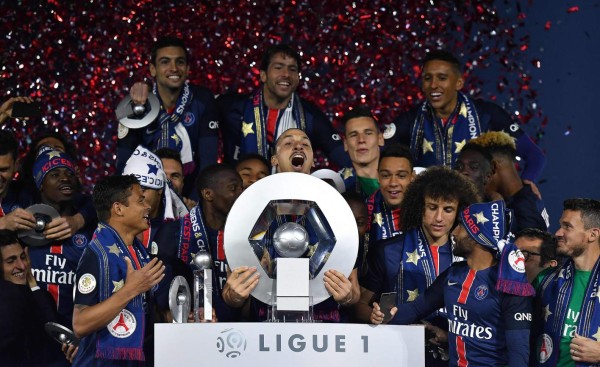 Así celebraron su título de campeón la Juventus y PSG en Europa