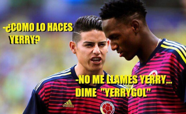 Colombia golea a Polonia y las redes sociales se inundan de memes