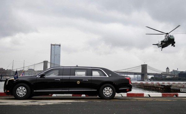 Por dentro y por fuera: Así es 'La Bestia', el indestructible auto del presidente de Estados Unidos&nbsp;&nbsp;