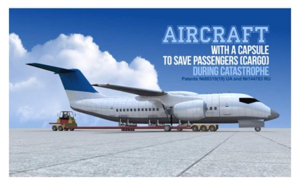 Video: El avión que permite que pasajeros se salven en caso de accidente