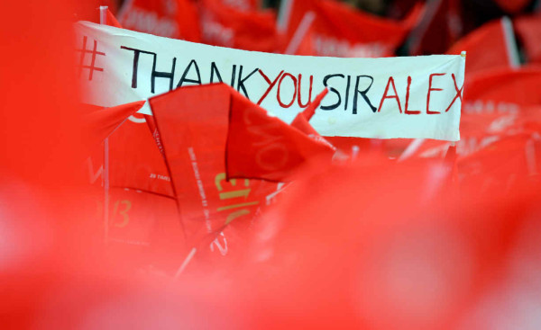 Alex Ferguson y su histórica despedida del Manchester United.