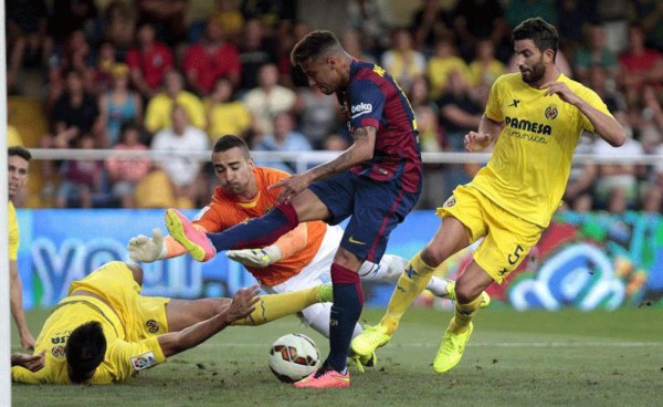 Barcelona venció 1-0 a Villarreal y es puntero de la Liga BBVA