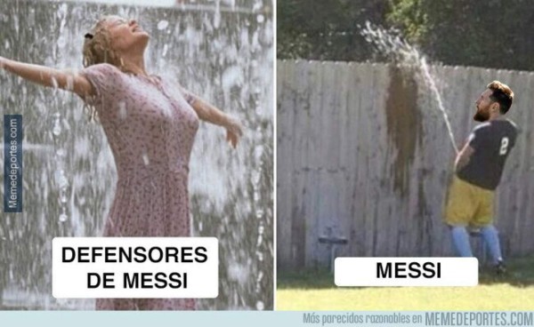 Los memes destrozan a Messi tras anunciar su decisión de quedarse en el Barcelona