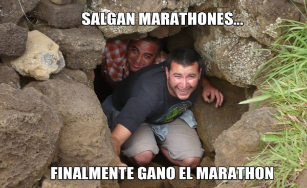 Ganó el Marathón y su afición sale a celebrar