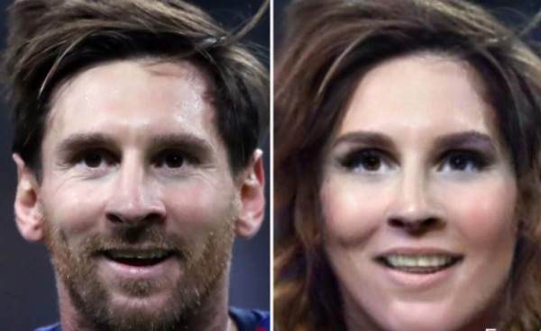 Su versión femenina: Convierten a las grandes estrellas del fútbol en mujeres