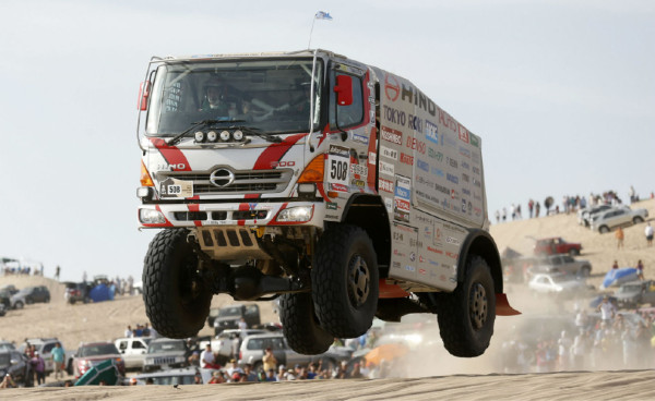 Auto Moto Rally Dakar en Lima Perú.