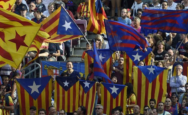 Juez español permite banderas independentistas en la final de Copa del Rey