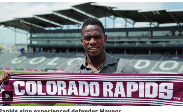 OFICIAL: Maynor Figueroa es nuevo jugador del Colorado Rapids