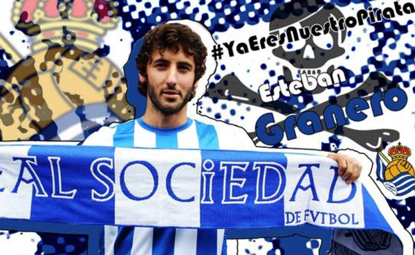 Esteban Granero firma con la Real Sociedad por cuatro años