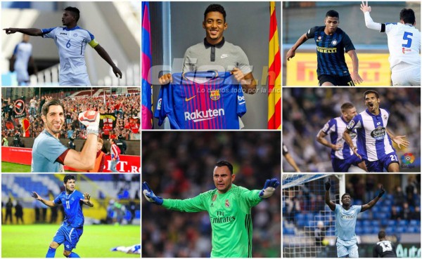 ¿Dónde juegan los legionarios centroamericanos para la temporada 2017-2018 en Europa?